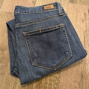 PAIGE Dark Blue Women's Jeans